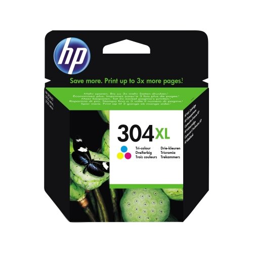 HP Tintenpatrone 304XL cyan/magenta/gelb