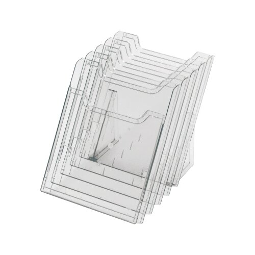 Exacompta Prospekthalter 34,5 x 23,8 x 25,9 cm (B x H x T) 5 Fächer