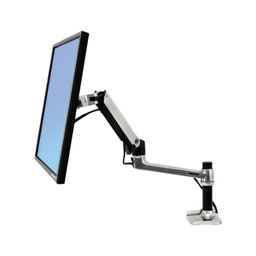 ERGOTRON Monitorschwenkarm LX 1 Arm schwarz/silber