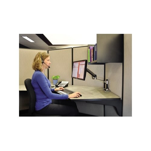 ERGOTRON Monitorschwenkarm LX 1 Arm schwarz/silber