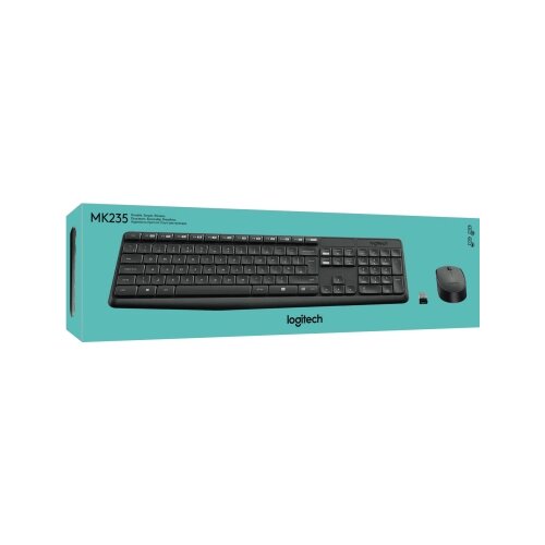 Logitech Tastatur-Maus-Set MK235