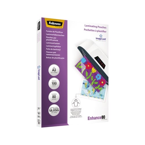 Fellowes® Laminierfolie ImageLast™ Enhance 80 303 x 426 mm (B x H) DIN A3