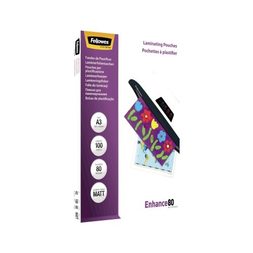 Fellowes® Laminierfolie Enhance 80 DIN A3