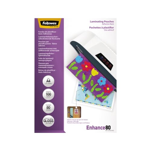 Fellowes® Laminierfolie Enhance 80 DIN A4