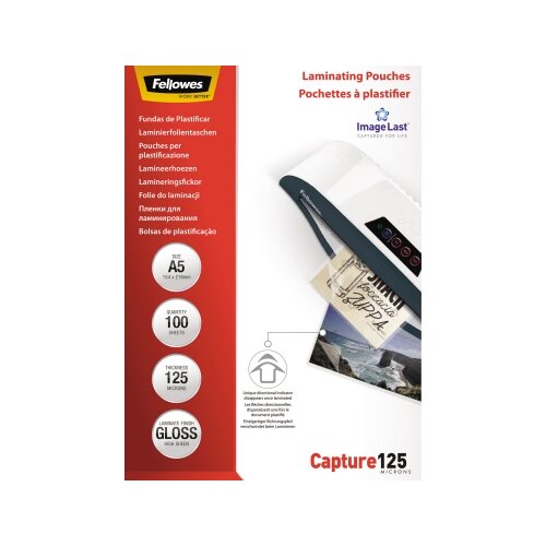 Fellowes® Laminierfolie ImageLast™ Capture 125 160 x 216 mm (B x H) DIN A5
