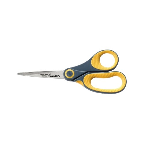 Westcott Universalschere Titanium Non Stick gerade, asymmetrisch, Langauge