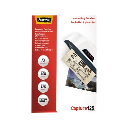 Fellowes® Laminierfolie Capture 125 DIN A3