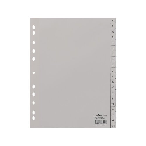 DURABLE A-Z Register 21,5/23 x 29,7 cm (B x H)