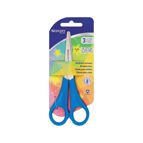 Westcott Bastelschere Kids gerade 130 mm spitz Rechtshänder