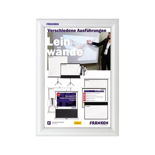 FRANKEN Bilderwechselrahmen Security Feuerfest DIN A4