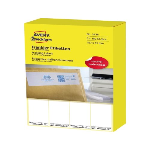 Avery Zweckform Frankieretikett 157 x 41 mm (B x H)