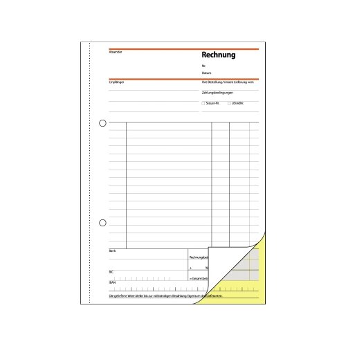 SIGEL Rechnungsblock SD 031
