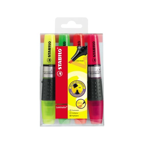 STABILO® Textmarker LUMINATOR® 4 St./Pack.