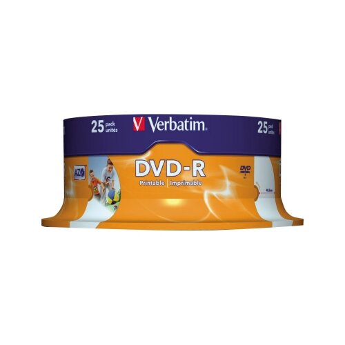 Verbatim DVD-R bedruckbar Spindel