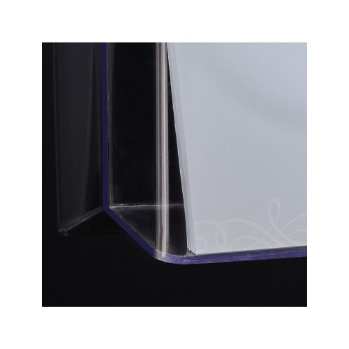 SIGEL Prospekthalter acrylic DIN A4 quer