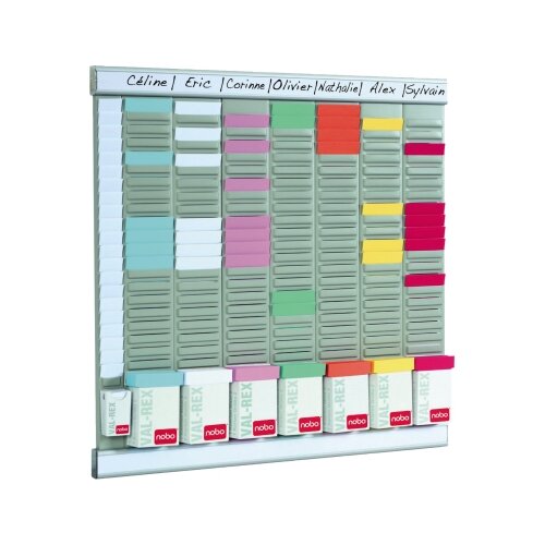 Nobo® T-Kartentafel Office Planer