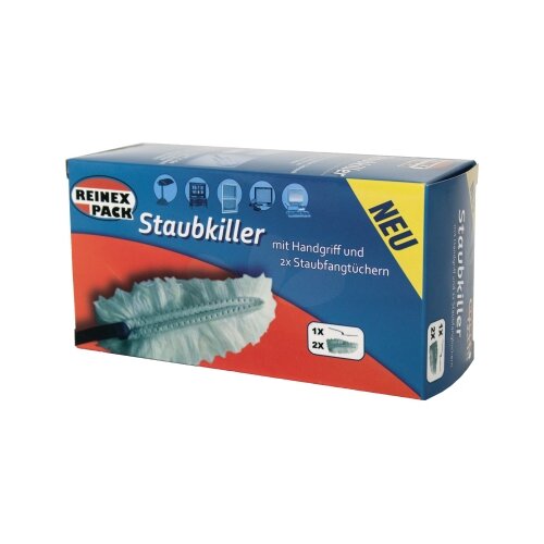 REINEX Staubtücher Staubkiller inkl. 1 Handgriff, 2 Nachfüller