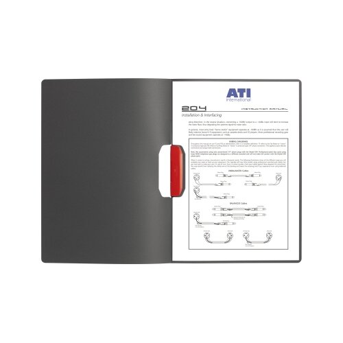 DURABLE Klemmmappe DURASWING® COLOR 5 St./Pack.