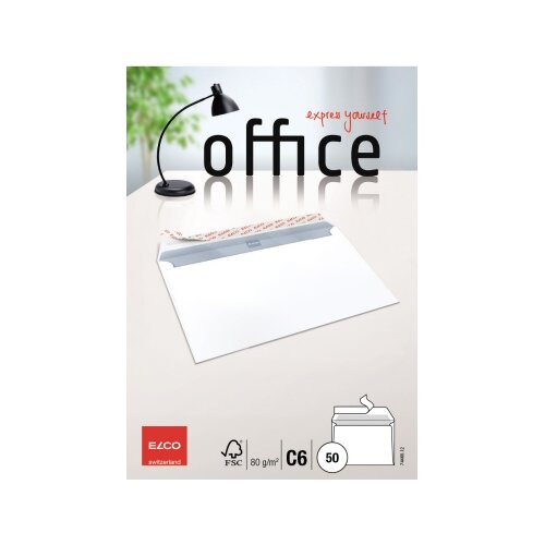ELCO Briefumschlag Office DIN C6 50 St./Pack.
