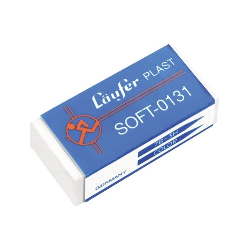 Läufer Radierer Plast Soft