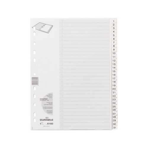 DURABLE Zahlenregister