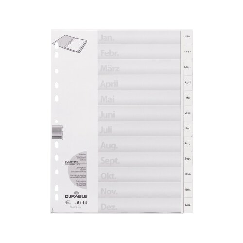 DURABLE Monatsregister