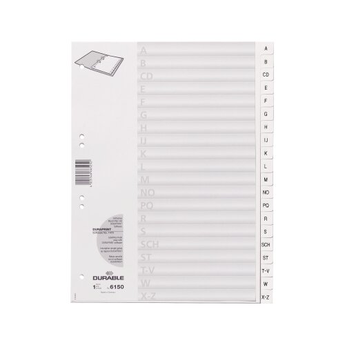DURABLE A-Z Register
