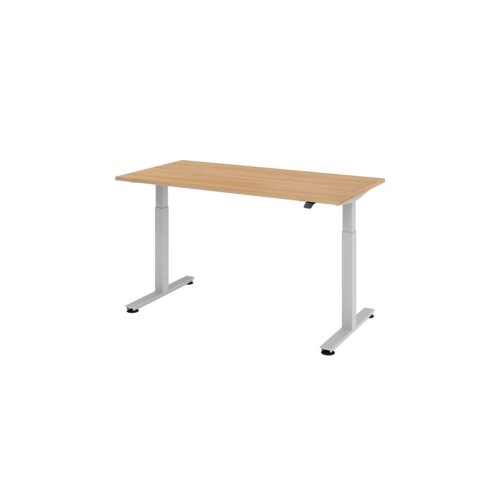 Hammerbacher Schreibtisch 1.600 x 630-1.270 x 800 mm (B x H x T)