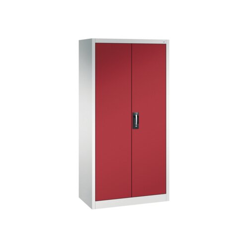 C+P Flügeltürenschrank Acurado 5 Ordnerhöhen 930 x 1.950 x 500 mm (B x H x T) lichtgrau