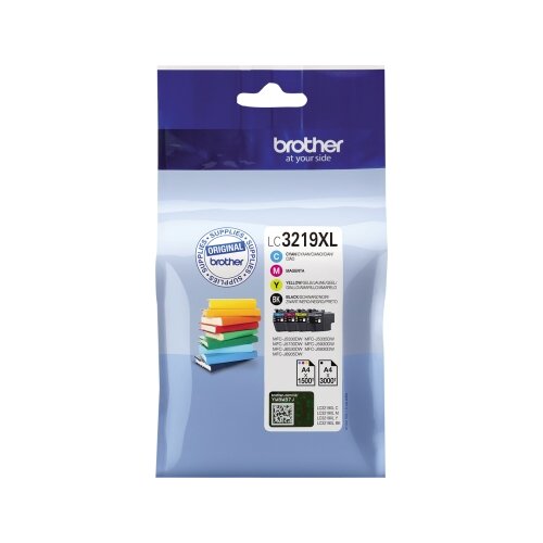 Brother Tintenpatrone LC-3219XL schwarz, cyan, magenta, gelb