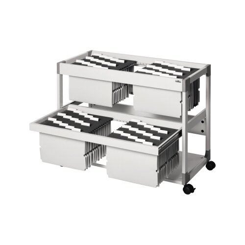 DURABLE Hängemappenwagen SYSTEM FILE TROLLEY 200 MULTI DUO