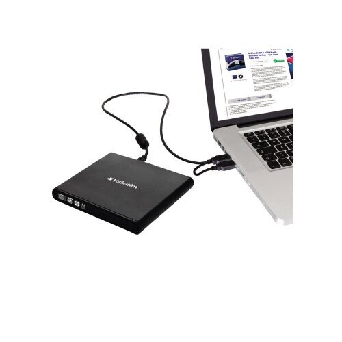 Verbatim Laufwerk extern Slimline CD/DVD
