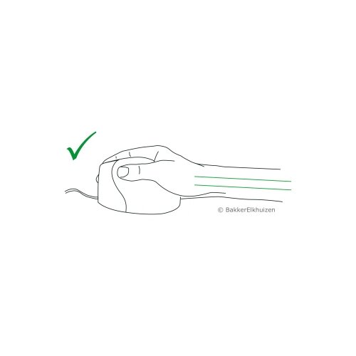 BakkerElkhuizen Optische PC Maus Evoluent 4 ergonomisch