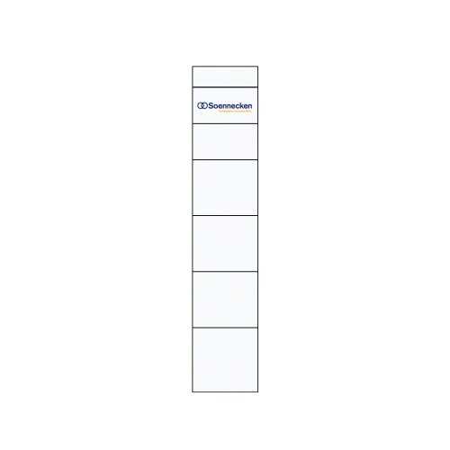 Soennecken Rückenschild 30 x 190 mm (B x H)