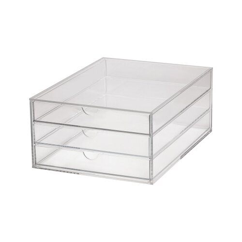 MAUL Schubladenbox Acryl 3 Schubladen