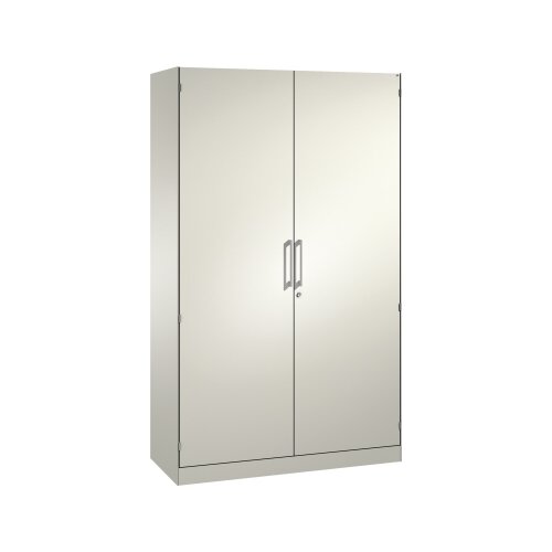 C+P Flügeltürenschrank Asisto 1.200 x 1.980 x 435 mm (B x H x T) verkehrsweiß