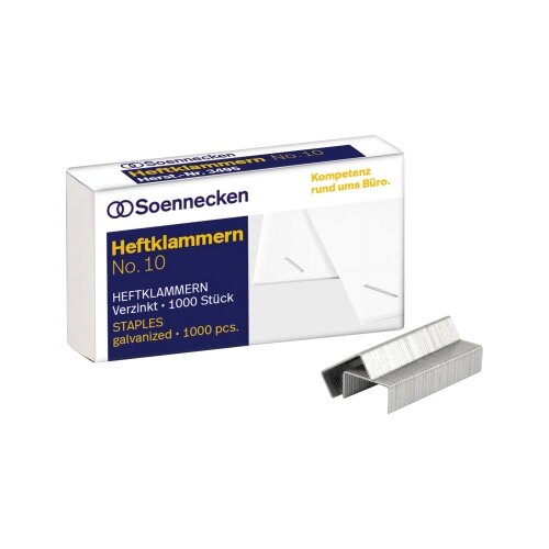 Soennecken Heftklammer No. 10