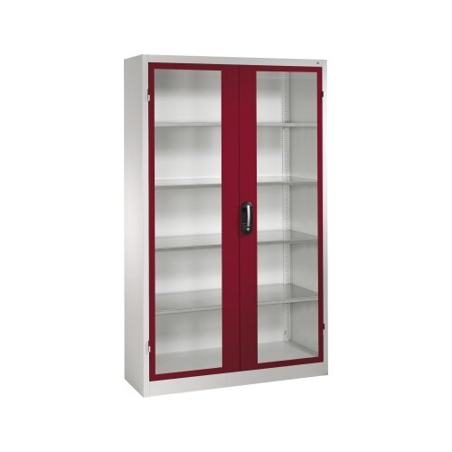 C+P Werkzeugschrank Serie 89 mit Sichtfenster 1.200 x 1.950 x 400 mm (B x H x T)