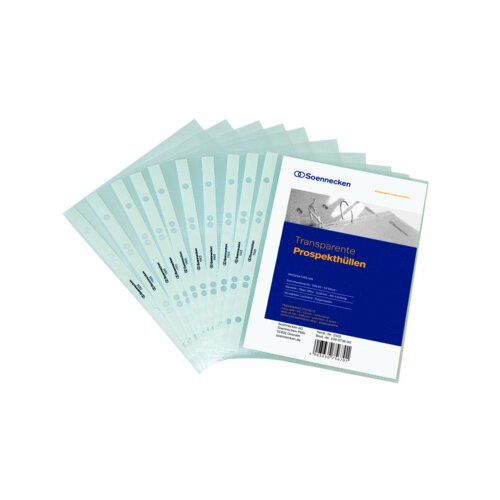 Soennecken Prospekthülle DIN A5 100 St./Pack.