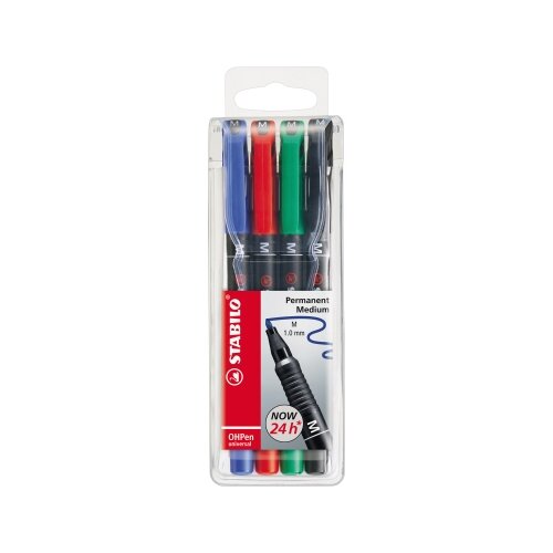 STABILO® Folienstift OHPen universal 1 mm 4 St./Pack.