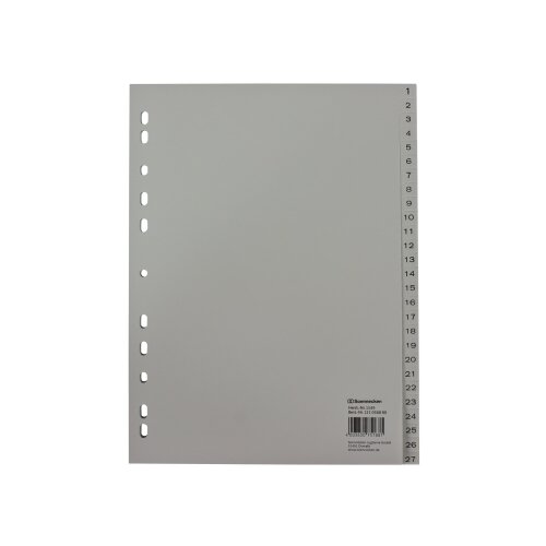 Soennecken Zahlenregister 22,5 x 29,7 cm (B x H)