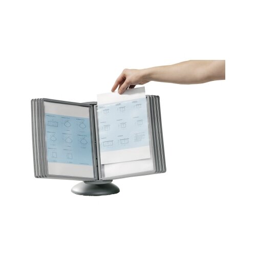 DURABLE Sichttafelständer SHERPA® MOTION TABLE 10 graphit