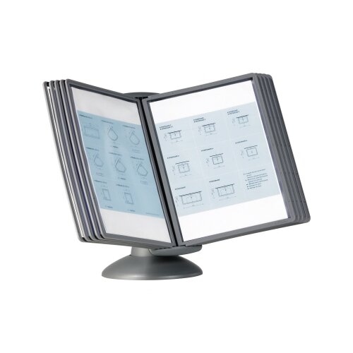 DURABLE Sichttafelständer SHERPA® MOTION TABLE 10 graphit