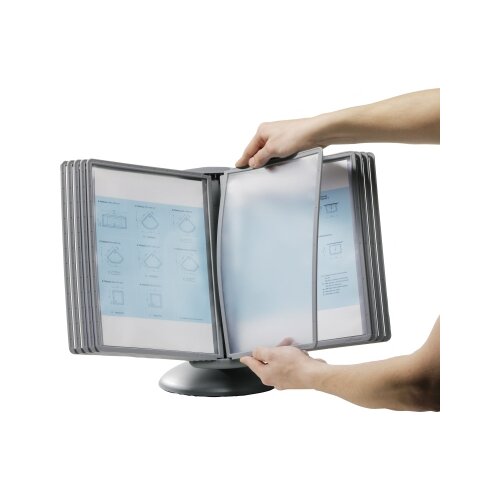 DURABLE Sichttafelständer SHERPA® MOTION TABLE 10 graphit