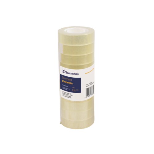 Soennecken Klebefilm 15 mm x 33 m (B x L) 10 St./Pack.
