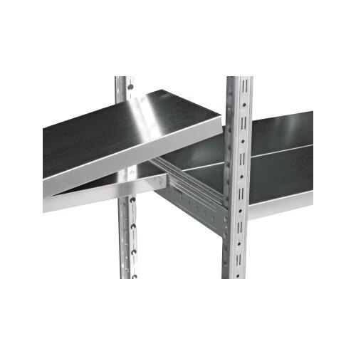 SCHOLZ Fachboden verzinkt 1.000 x 300 mm (B x T) einseitig verwendbar