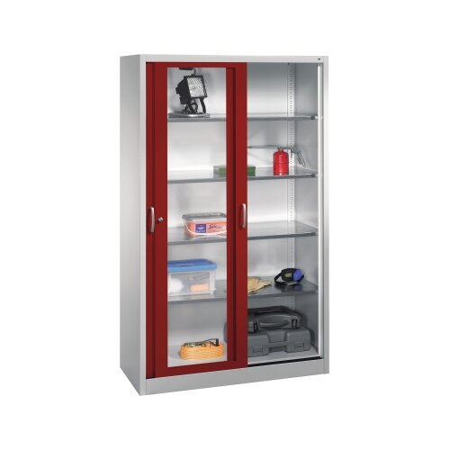 C+P Werkzeugschrank Acurado mit Sichtfenster 1.200 x 1.950 x 500 mm (B x H x T)