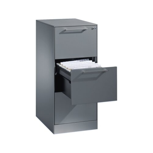 C+P Hängeregistraturschrank Asisto 440 x 998 x 600 mm (B x H x T) weißaluminium
