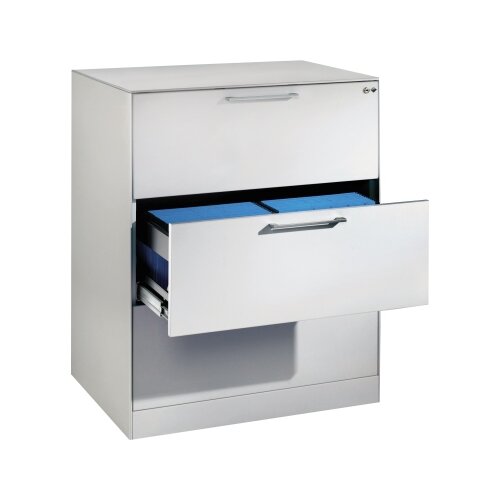 C+P Hängeregistraturschrank Asisto 800 x 998 x 600 mm (B x H x T) lichtgrau