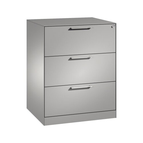C+P Hängeregistraturschrank Asisto 800 x 998 x 600 mm (B x H x T) weißaluminium